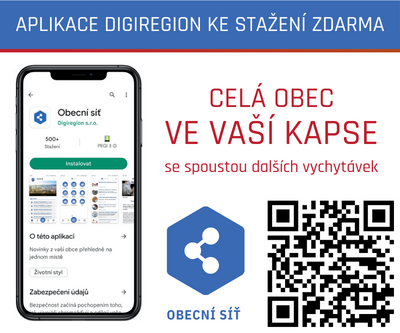 mobilní aplikace obce
